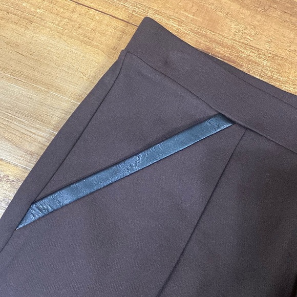 Rafaella dark chocolate brown dress pants size 4 NWT - Picture 9 of 10